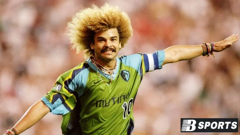 Cầu thủ colombia tiêu biểu nhất Carlos Valderrama